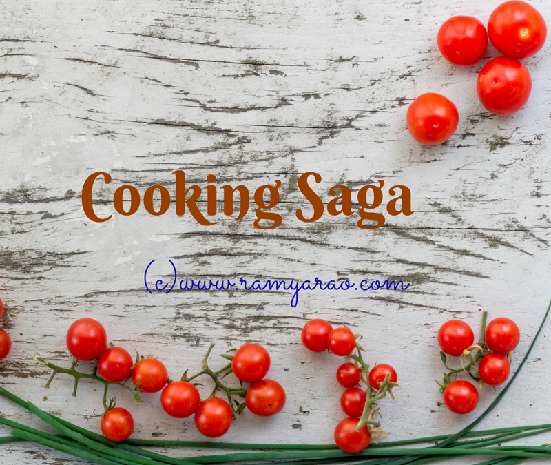 Cooking Saga #AtoZChallenge