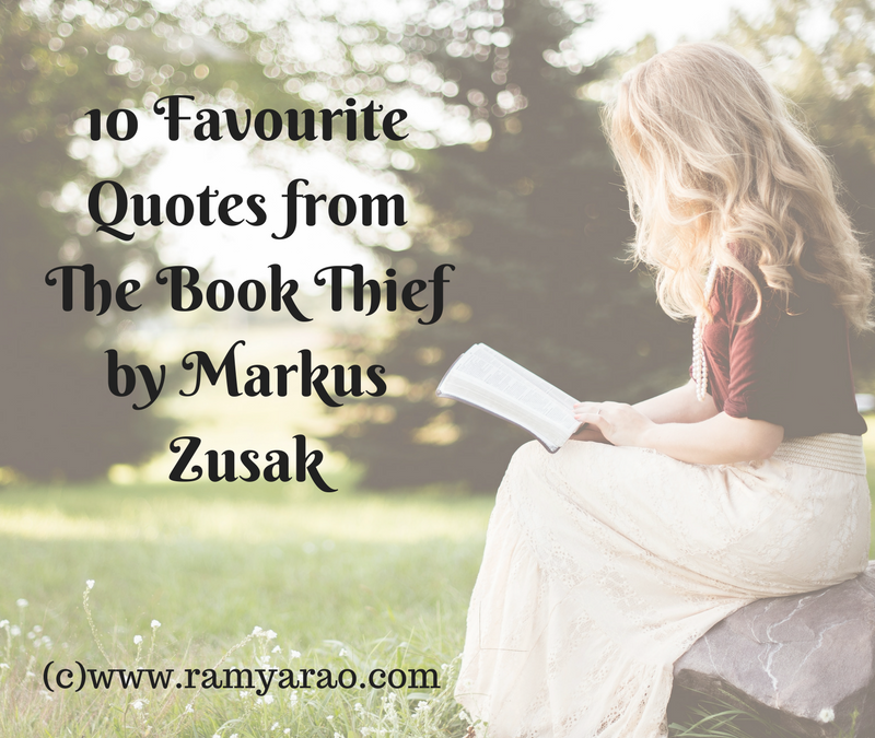 10 Favourite Quotes from The Book Thief by Markus Zusak